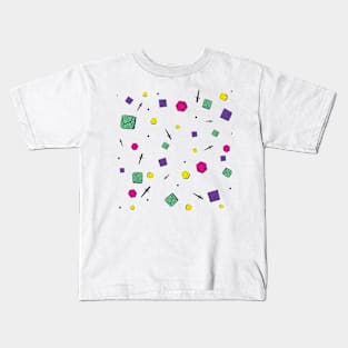 Dungeons & Dragons - 80s Dice Print Kids T-Shirt